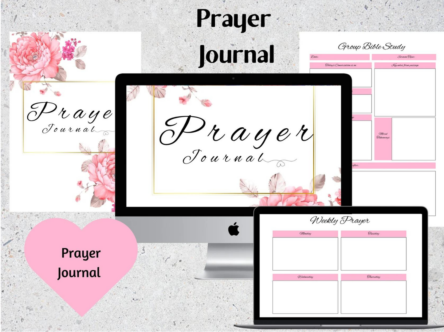 Prayer Journal/Planner| Digital Planner