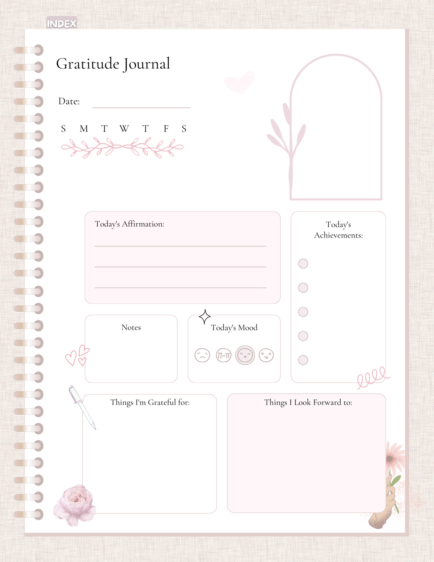 Digital Planner | Girl Boss Planner | GoodNotes Planner | iPad Planner | Daily Planner, Weekly Planner, Monthly Planner | Undated Planner