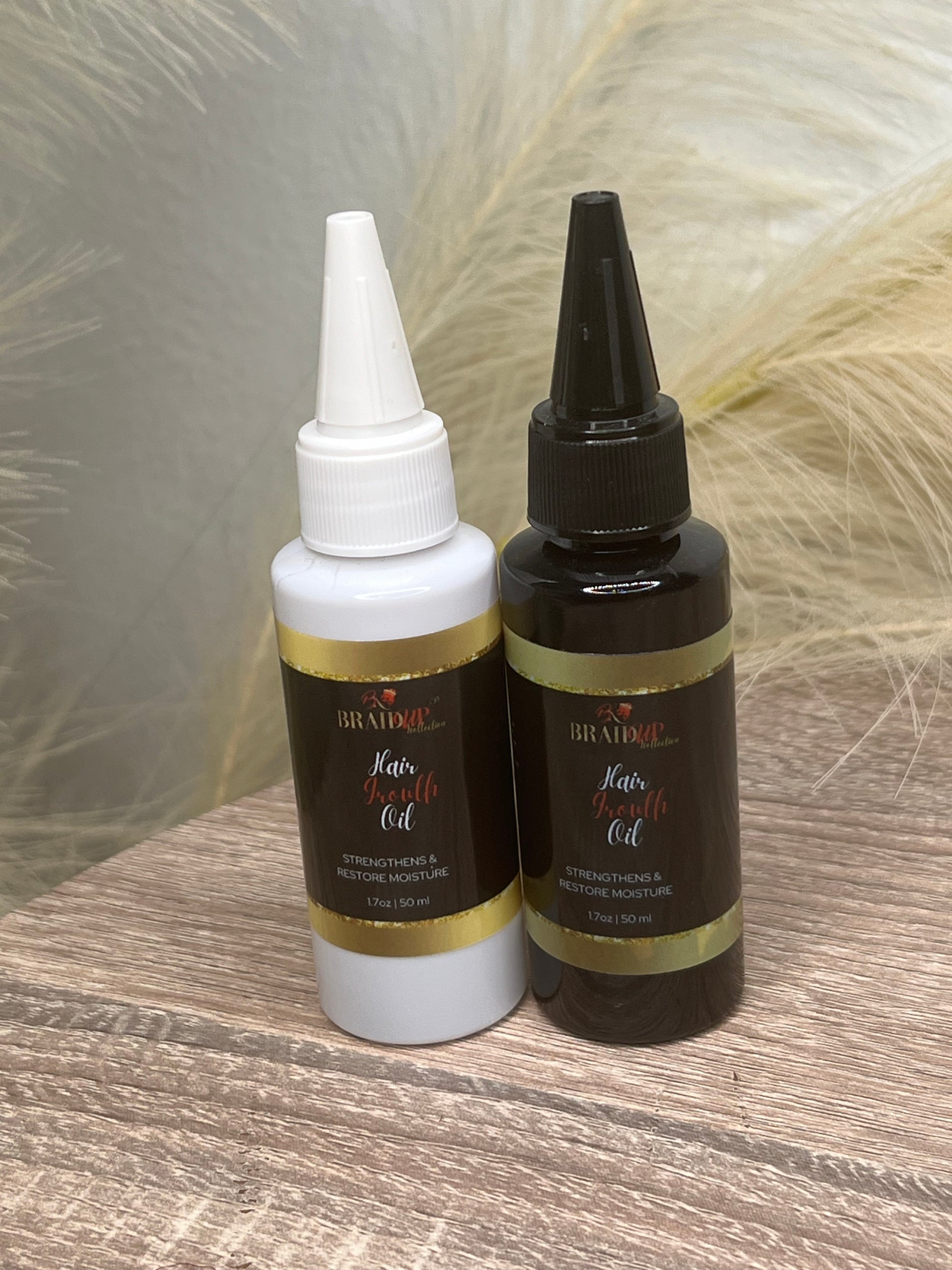 Natural Hair Growth Oil - Restores Moisture and Strength